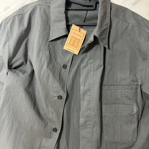 East Service shop 가드닝 포켓 셔츠 차콜(s)