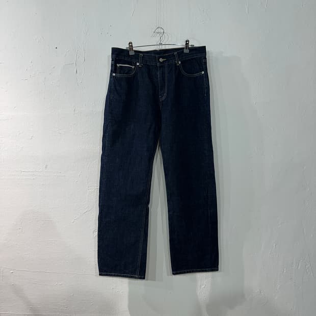 유니폼브릿지 셀비지 데님 청바지 L