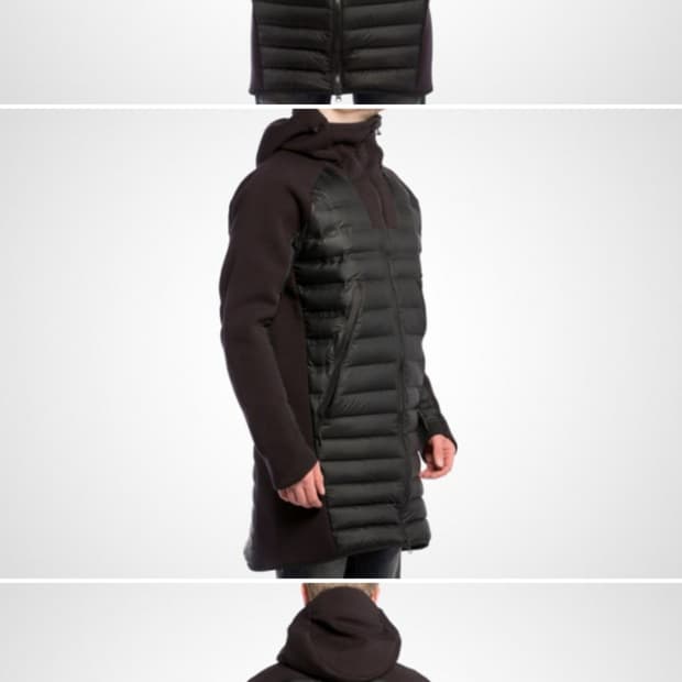 나이키 테크플리스 테크팩 에어로로프트 구스 파카100