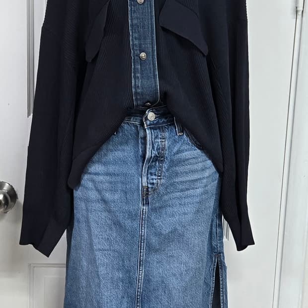 한섬 시스템 데님믹스 가디건