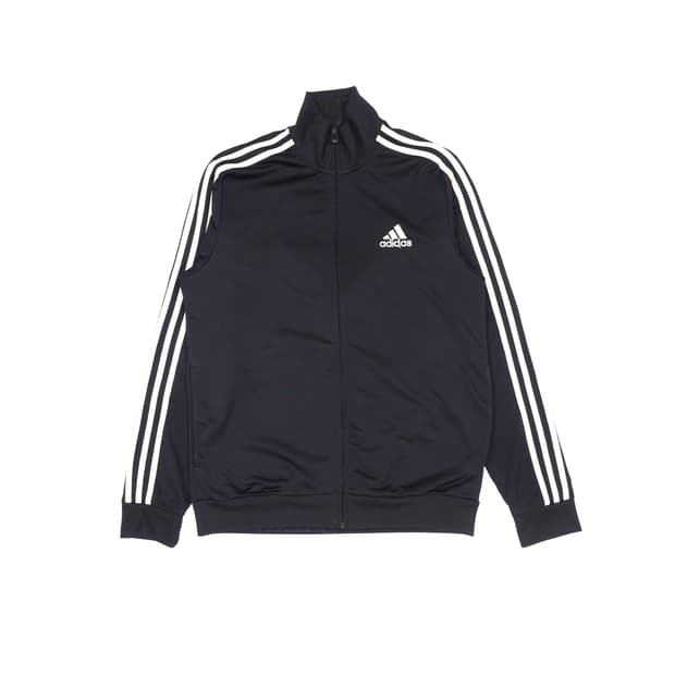 L 아디다스 검흰 트랙탑 집업 져지 N7579