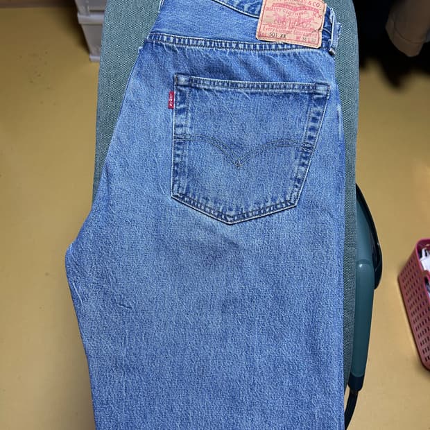 *사용감 적음*리바이스 LVC55501 블랙잭(허리34기장32)