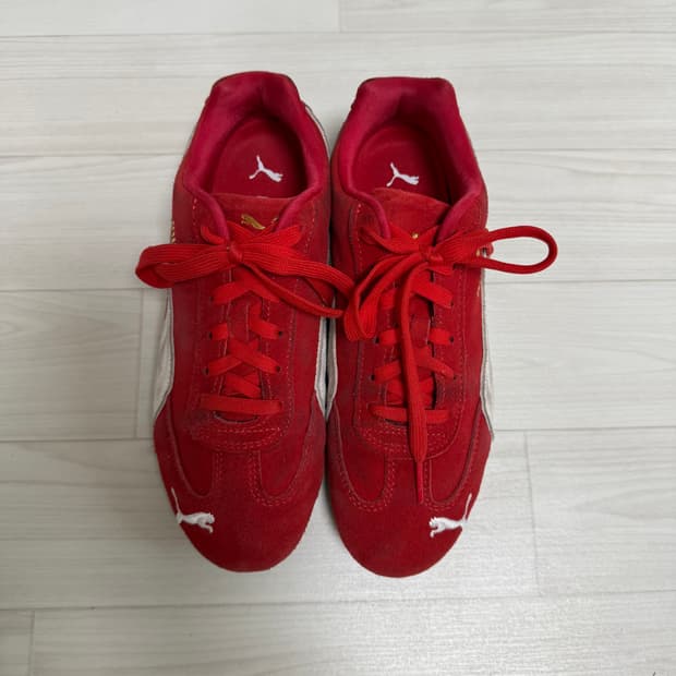 [240] 푸마 스피드캣 OG 스웨이드 레드