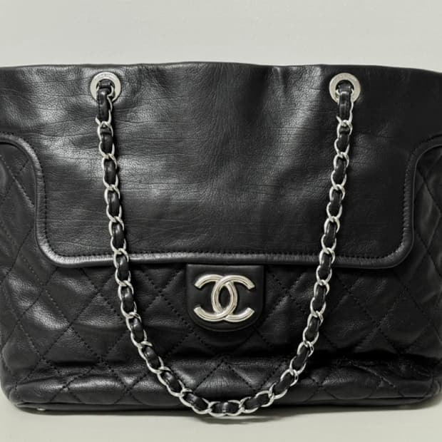 [정품] 샤넬 램스킨 CC 체인 숄더백