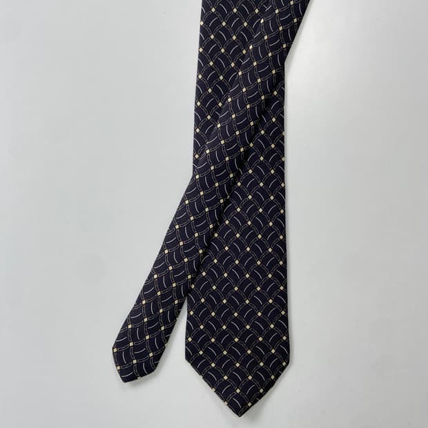 펜디 (FENDI) 모노그램 명품 정품 블랙넥타이