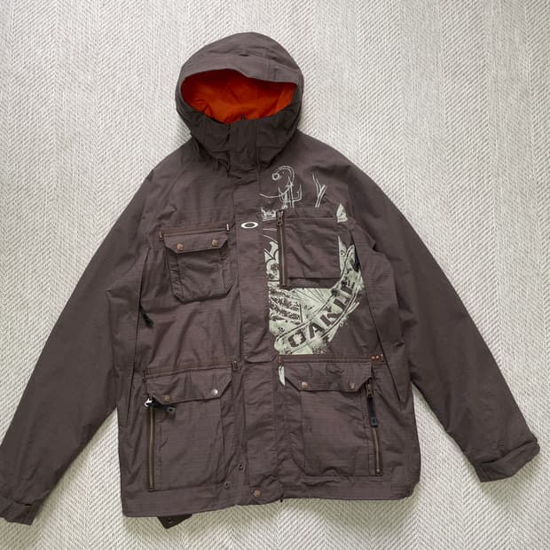 00s 오클리 아카이브 테크니컬 스노우 자켓