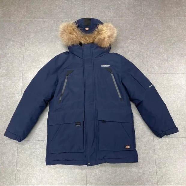 (100)디키즈 네이비 덕다운 패딩