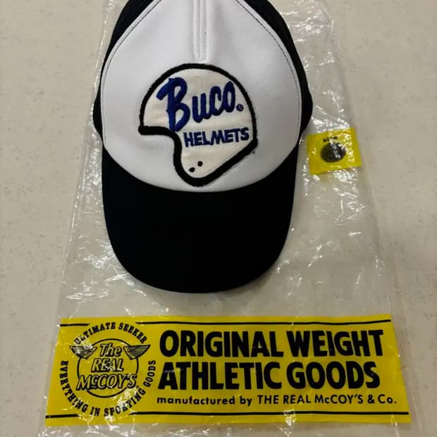 부코 헬맷캡 매쉬캡 트러커캡 BUCO 리얼맥코이