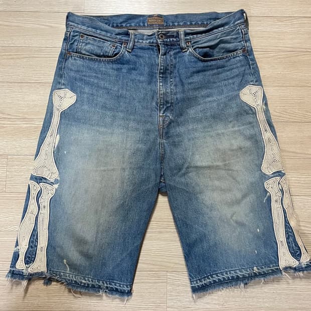 캐피탈 본 데님 연청 36