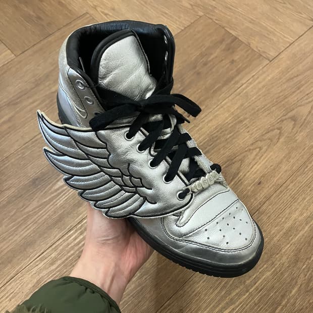 N239 아디다스 제레미스캇 실버윙 하이탑