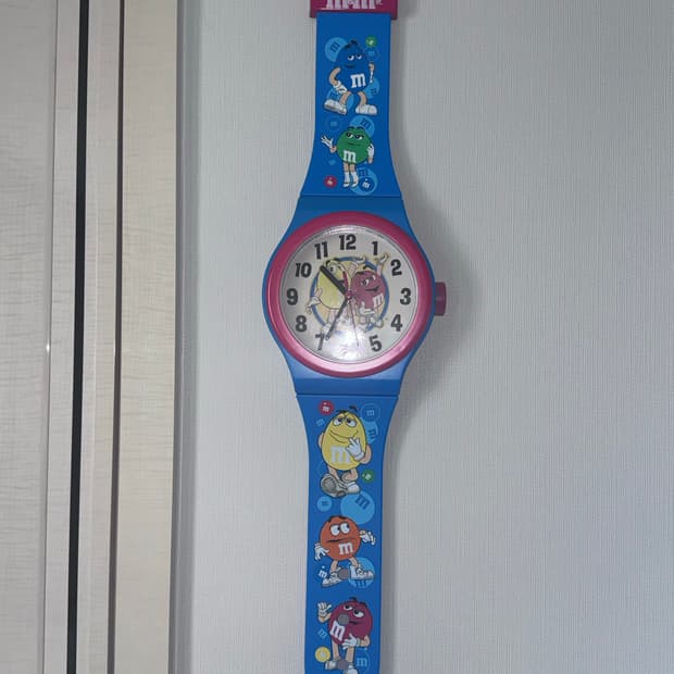 빈티지 M&M's 점보 클락(벽시계)팝니다