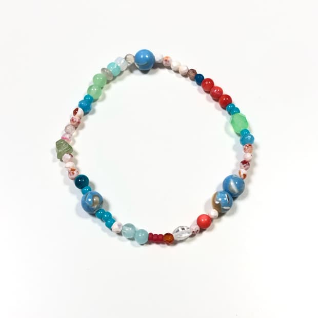 앵두소다 비즈팔찌