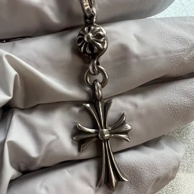 [30인치] 크롬하츠 원볼 타이니 크로스 + 정품 볼체인