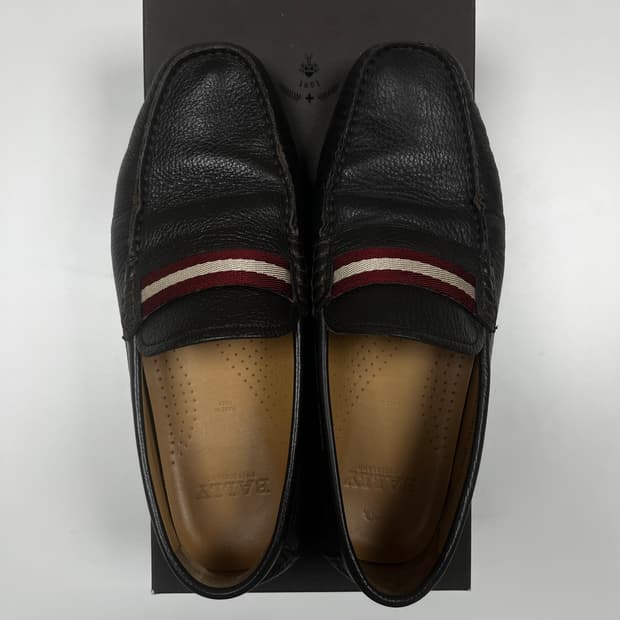 발리 BALLY 드라이빙슈즈 로퍼 EU41 (260) 박스포함