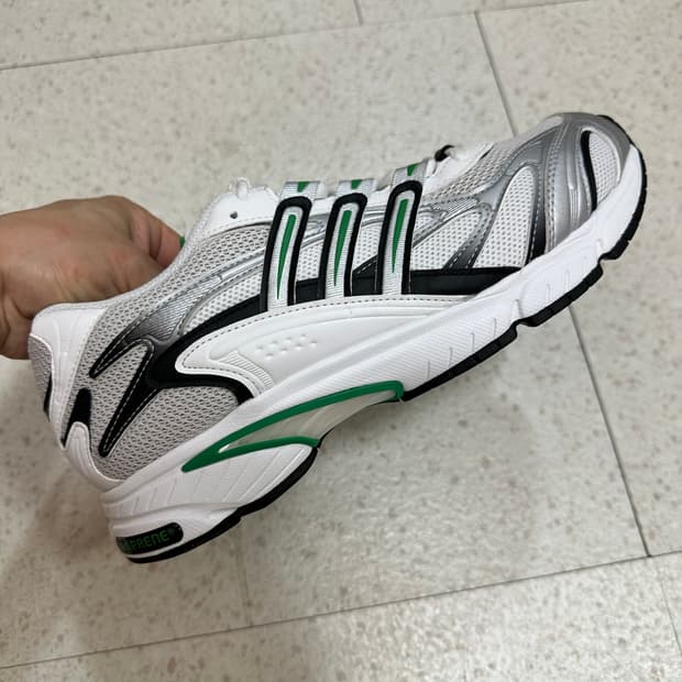 아디다스 템퍼런 실버그린 운동화 280