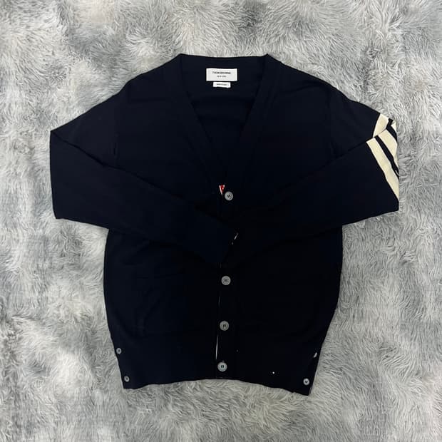 [정품/A급] 톰브라운 4선 울 가디건