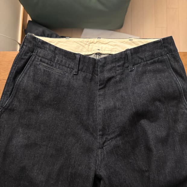 나나미카 인디고 와이드 데님 30