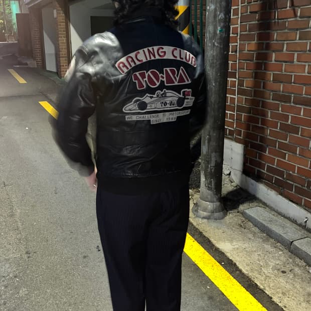 80s TORA Leather Jacket