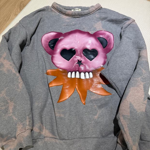 아크네스튜디오 그레이 맨투맨