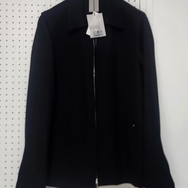 릭오웬스 FW25 울 드릴 브래드 자켓 48사이즈