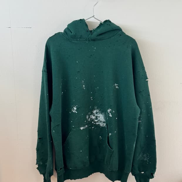 90'S Jerzees Plain Painter Hoodie 