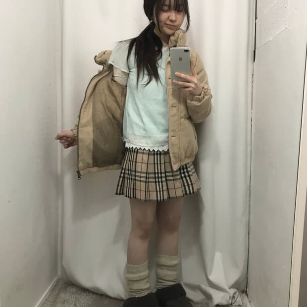 베이지 소녀 코디 세트 🤍