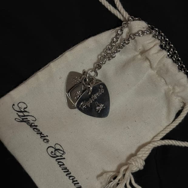 히스테릭글래머 기타피크 목걸이