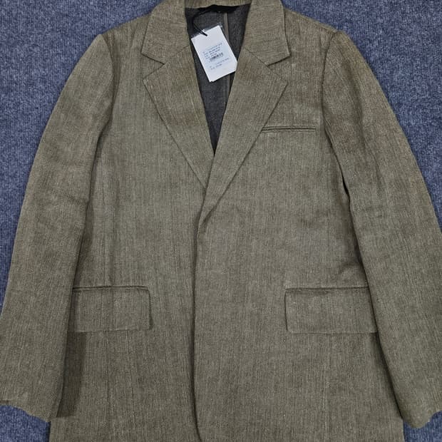 보브 헤링본 투버튼 자켓 급처