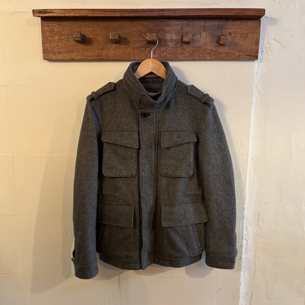 beams wool field jacket