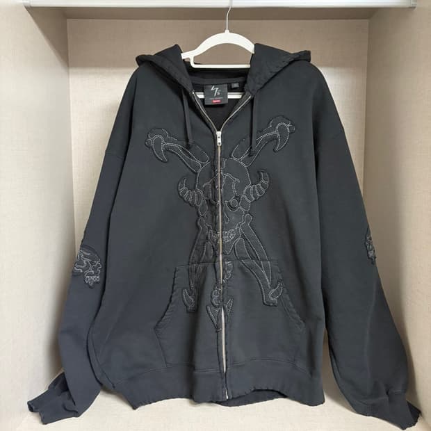 슈프림 요지 야마모토 후드집업 2XL (XXL)