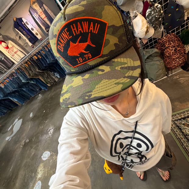 DAKINE 피싱 카모 트러커캡 (OS)