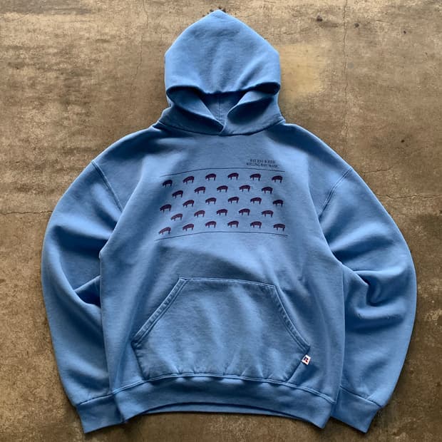 러셀 애슬레틱 튜블러 스웻후디 베이 헤이 앤 피드