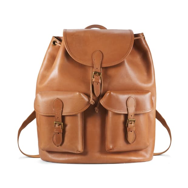 [새상품] 폴로 헤리티지 레더 백팩 팝니다.