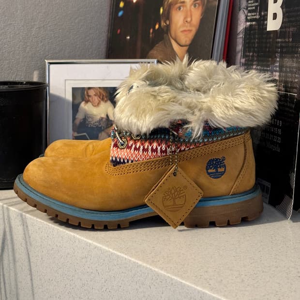 팀버랜드 네이티브 롤탑 부츠