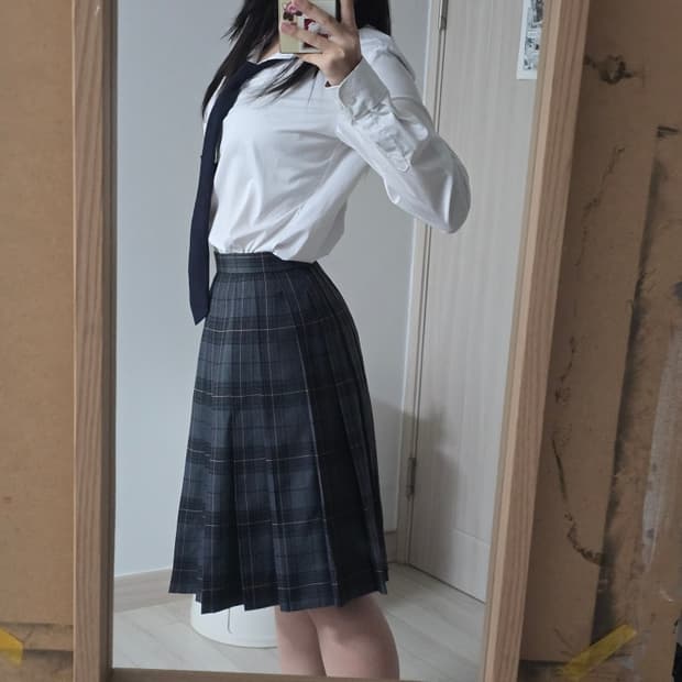 Japanese Vintage 일본 여고 교복 치마
