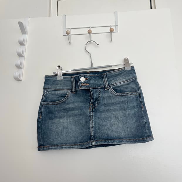 H&m 데님로우라이즈스커트