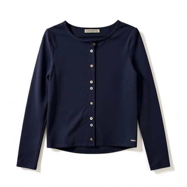 코이세이오 COYSEIO 엣지 네이비 가디건
