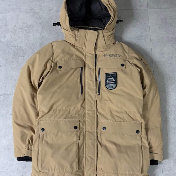 디스커버리 구스다운 패딩 M