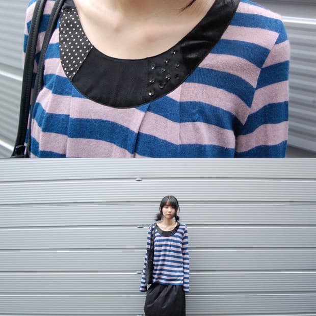 Sunao kuwahara stripe knit