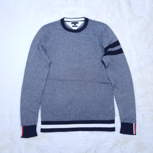 타미힐피거 남성 니트긴팔 M 0313 뽀샤샤