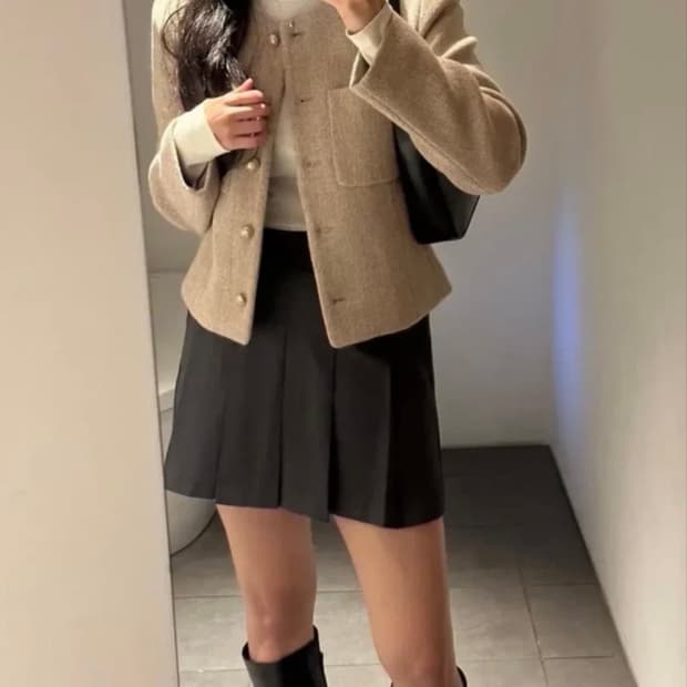 아카이브제이투유 틸다 홈스펀 트위드 자켓