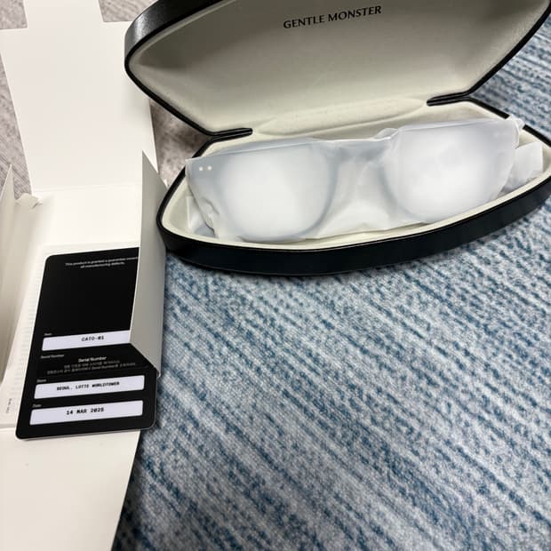 젠틀몬스터 CATO (OPT) 팝니다 