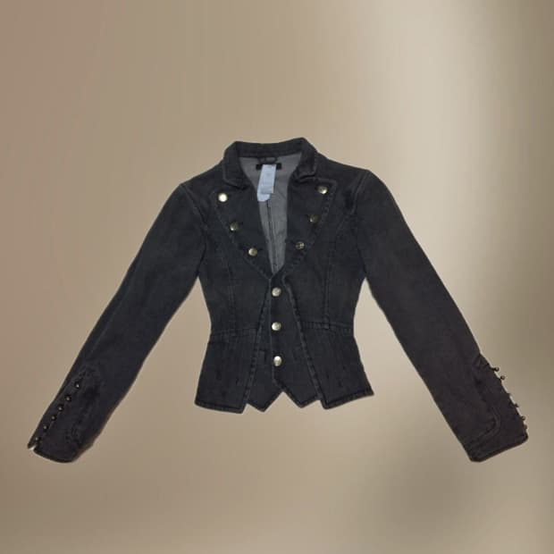 ꧁Morgan de Tois Classic Denim Jacket ꧂