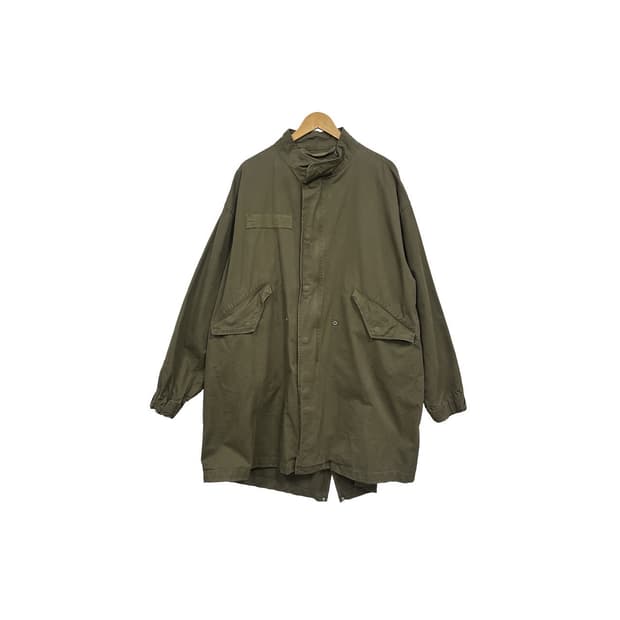 라퍼지스토어 피쉬테일 카키 롱 야상 파카 