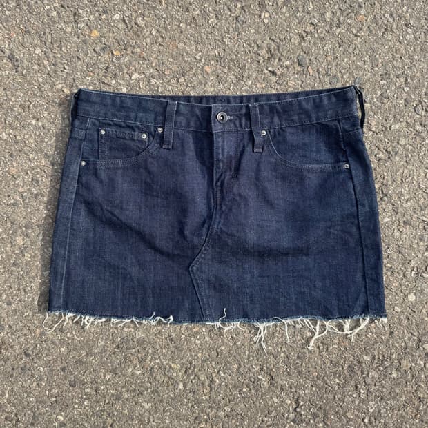 리바이스 데님 미니 스커트