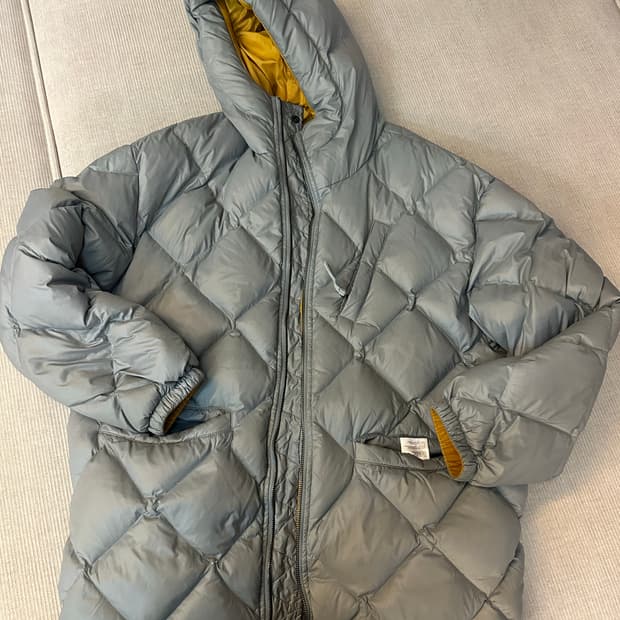 MOOD 리버시블 퀄팅 덕다운 패딩 점퍼