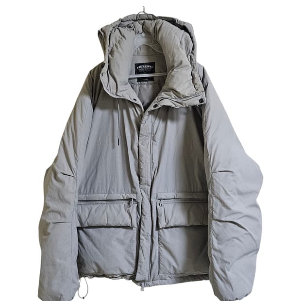 프리즘웍스후드 패딩 다운