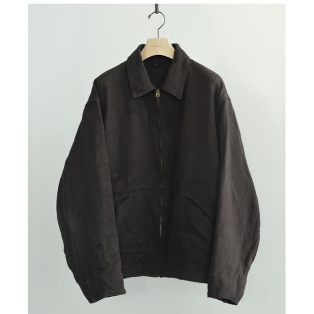 코모리 COMOLI 헴프 덕 집 숏 재킷 3 26SS D01-01028 