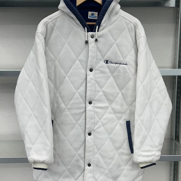 (L오버핏)90'S 챔피온 후리스 누빔 점퍼-M1507