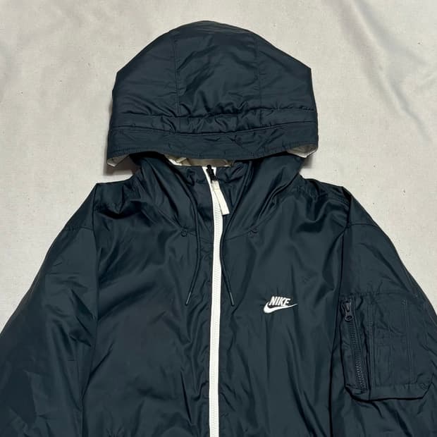 XL 나이키 리버시블 우븐 후드 점퍼
